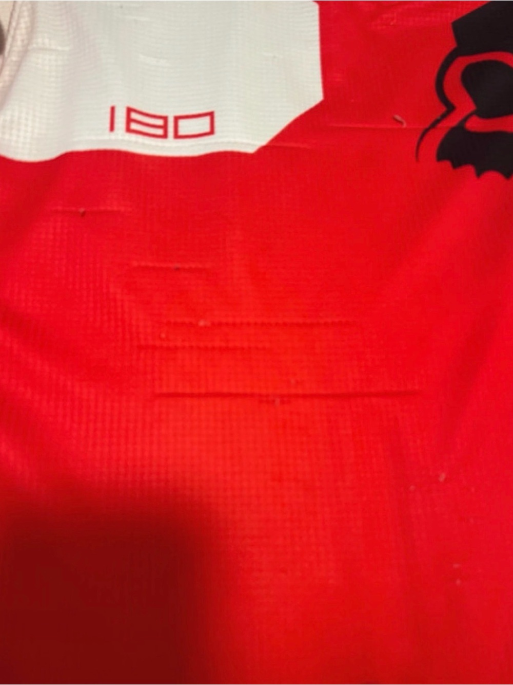 Fox  Red, Black & White Motocross Jersey - Picture 3 of 6